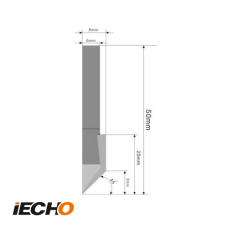 IECHO - E46 - Tungsten steel Blade 1.5mm